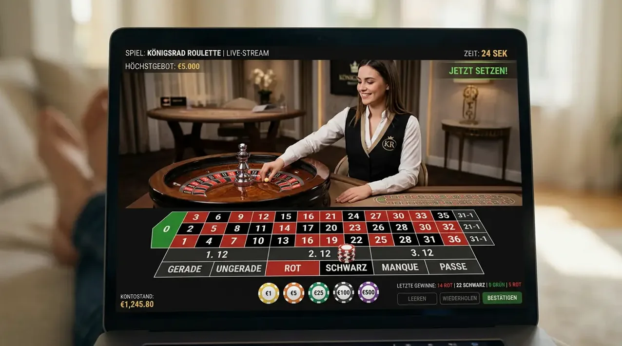 Live Casino Tische — Tradition